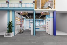 Design, manufacture and installation of stores: APEX Pharmacy Terminal 21, Rama 3, Bangkok.